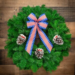 Stars and Stripes Wreath